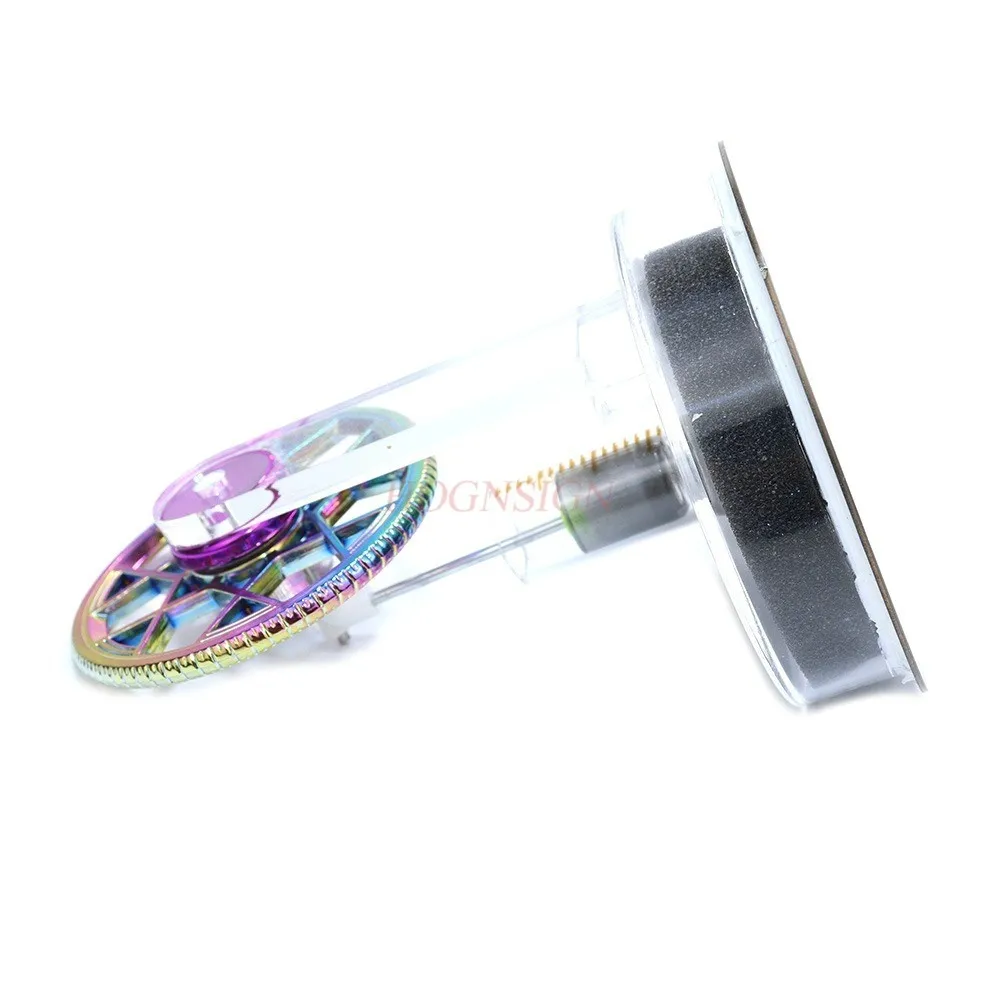 Low temperature Stirling engine model color flywheel DIY manual steam engine piston teaching demonstration