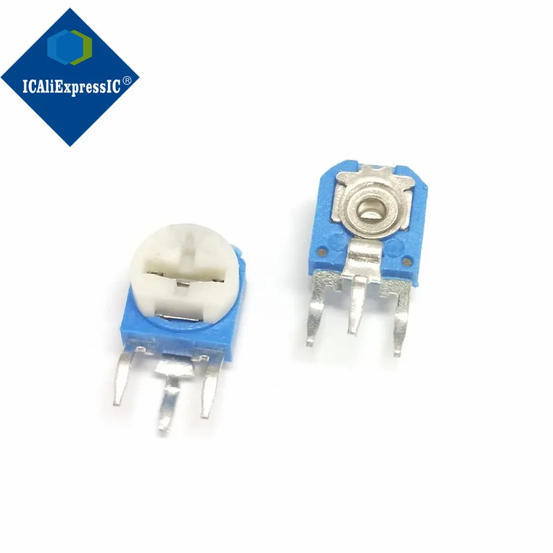 20pcs/lot RM063 RM-063 100 200 500 1K 2K 5K 10K 20K 50K 100K 200K 500K 1M ohm Trimpot Trimmer Potentiometer variable resistor