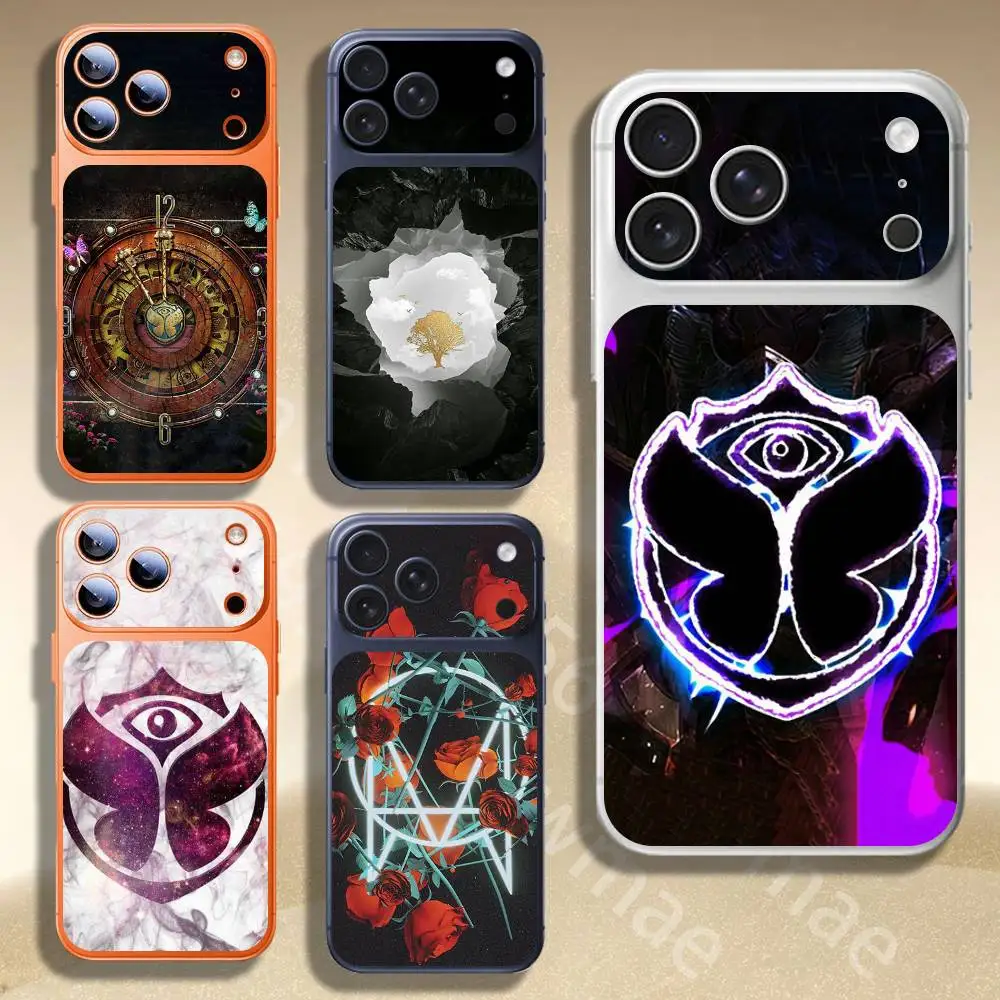 T-Tomorrowland Music For iphone 17pro 17promax Color Rear Protective Sticker