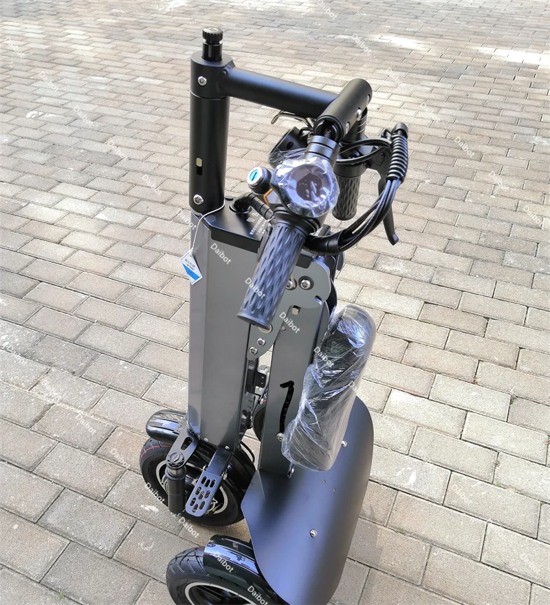 Eltern-Kind-Elektro-Scooter mit 3 Rädern und Sitz, 350W 36V, faltbarer Mobilitätsroller, leicht, für Familie und Erwachsene – Detail 19