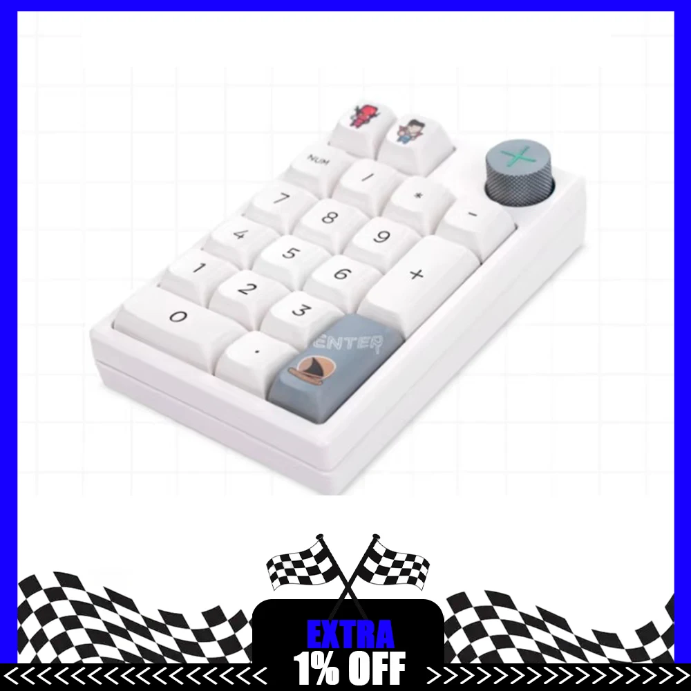 

Darmoshark K3PRO Mechanical Keyboard Three Modes Convenient Small RGB Keyboard Light Weight Hot Swap Pc Accessories Gifts