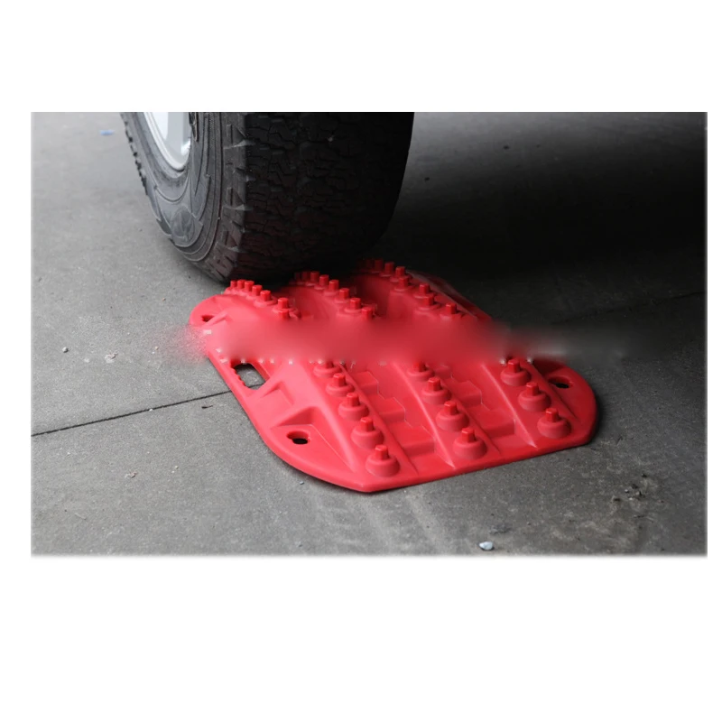 

58 CM Skid Plate Super-Tough Nylon Car Traction Boards Emergency Tracks Traction Mat For SUV Sand Mud Snow Car Rescue Accessory