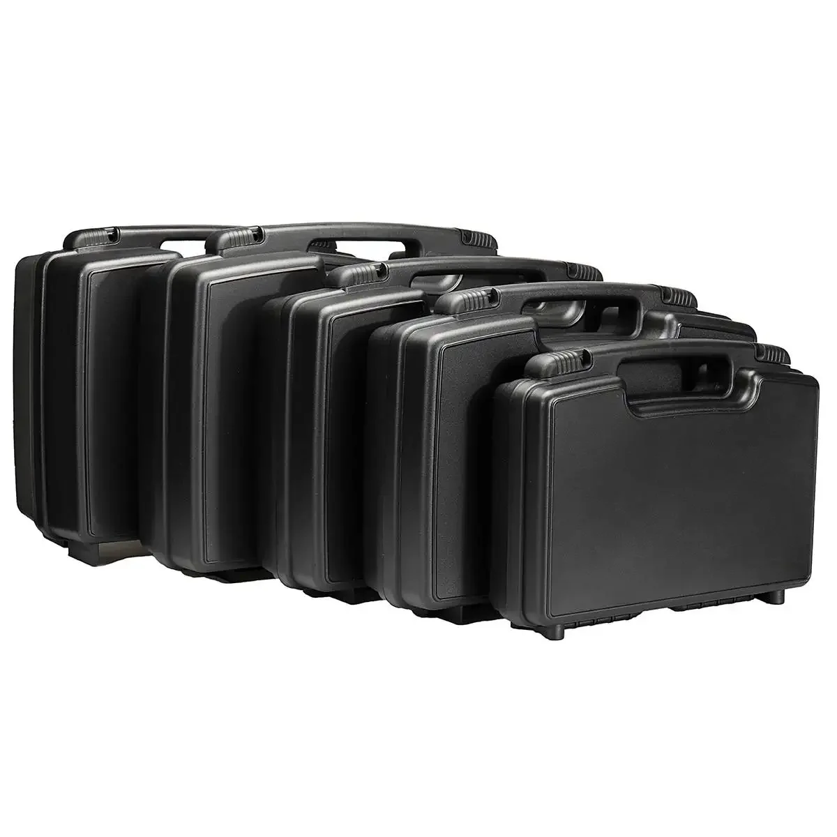 

Portable Plastic Hard Carry Tool Case Safety Protection Suitcase Equipment Instrument Outdoor Box with Pre-Cut Foam