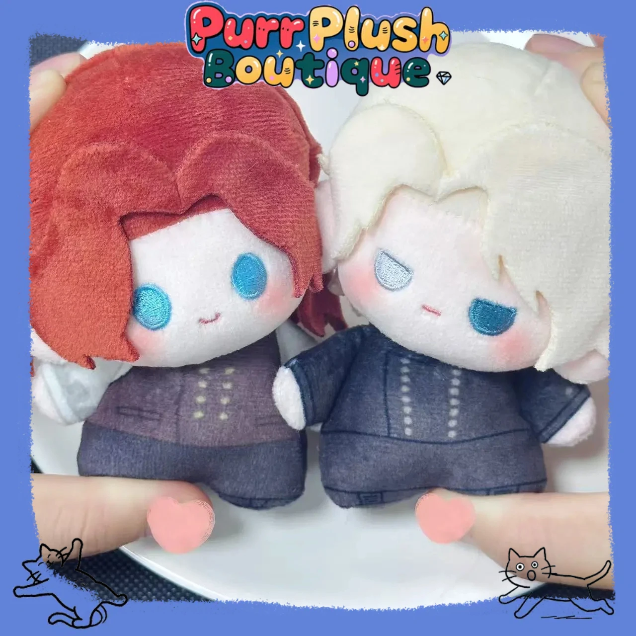 

10cm Cp Stuffed Plush Doll GGAD Gellert Grindelwald Albus Dumbledore Anime Starfish Body Send Friends Gift Toys for Kids Xmas