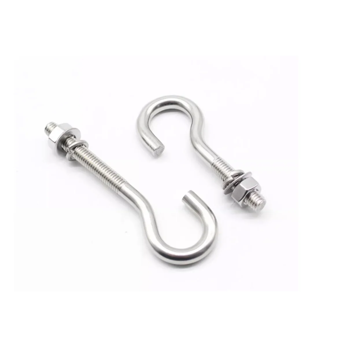 Parafuso / parafuso de gancho de ponto de interrogação de aço inoxidável 304