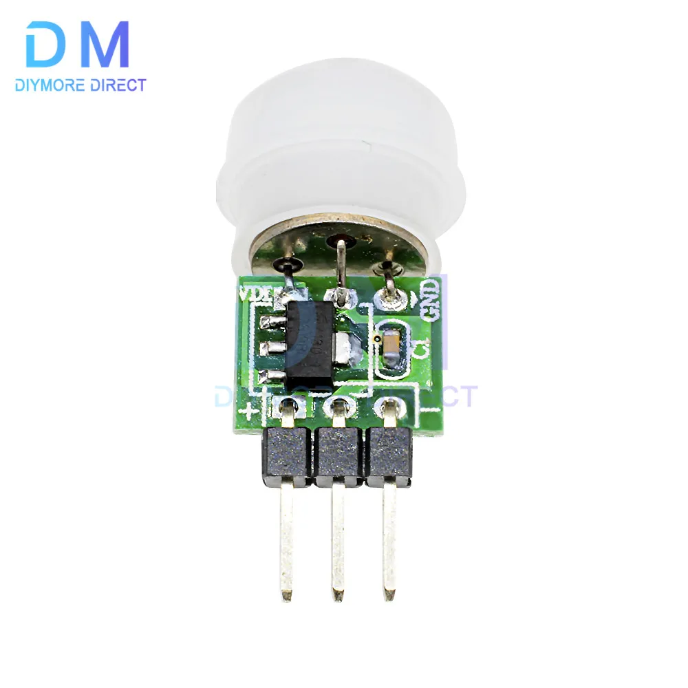 Mini IR Pyroelectric Infrared PIR Motion Human Sensor Automatic Detector Module AM312 Sensor DC 2.7 to 12V