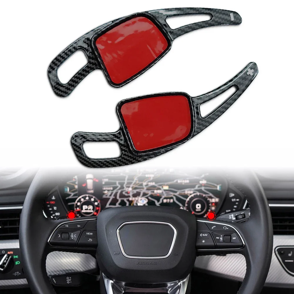 2 шт. автомобильное рулевое колесо из АБС-пластика, рычаг переключения передач, аксессуары для удлинения для Audi A3 A5 A8 S4 SQ5 Q2 Q7 TTS A7 R8 Q5L