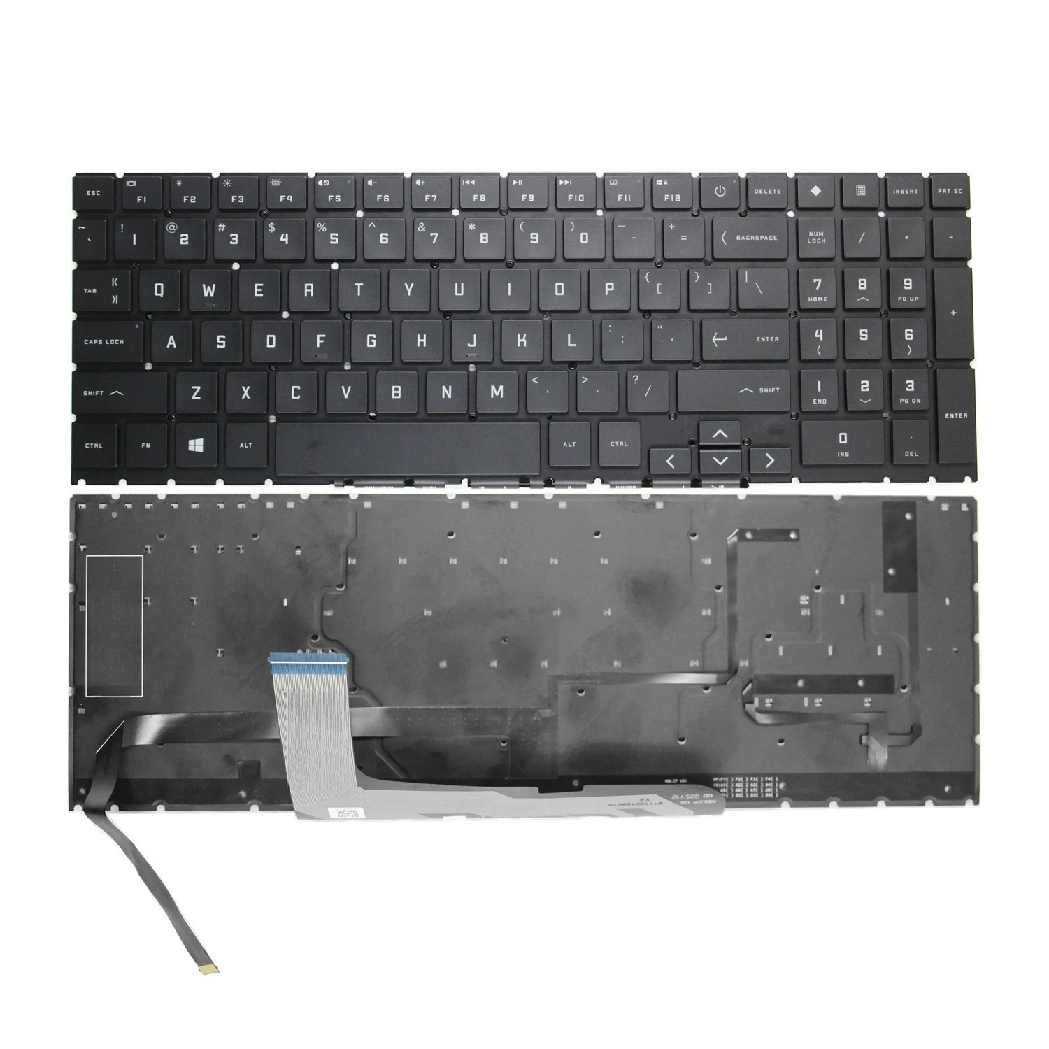 For HP 15EK Q236 Q265 Q280 C168 C167 16WF/AM/XF/B Backlit Keyboard Q304