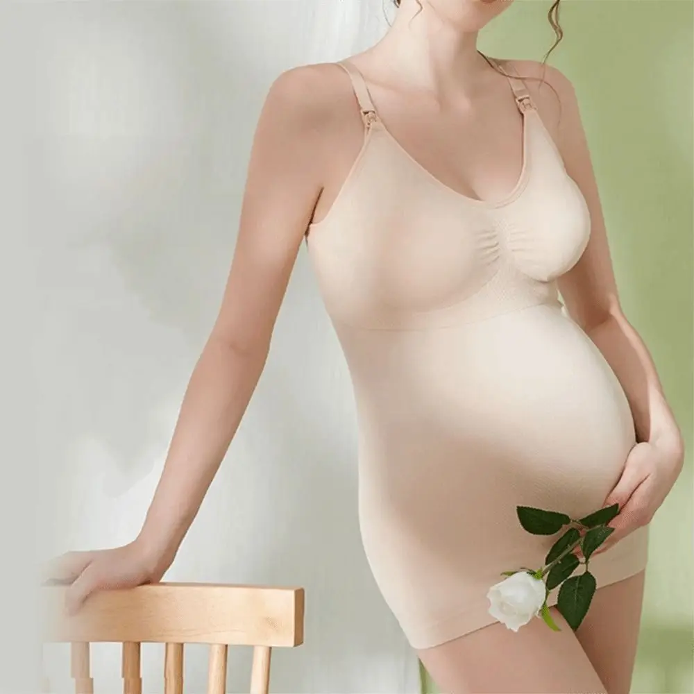 

Breathable Pregnant Women's Camisole Comfortable Large Size Breastfeeding Camisoles Nursing Vest Soft Maternity Underwear