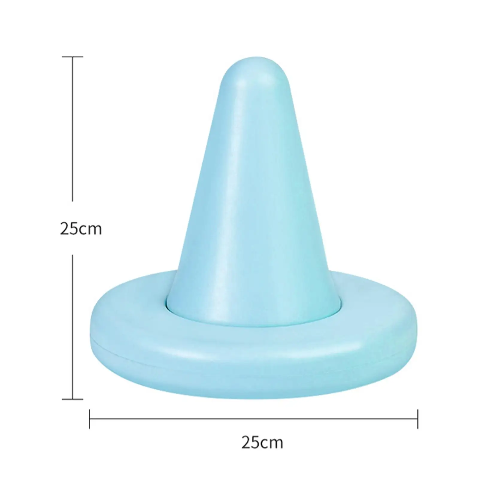 Balanced Single Legged Stool, Training Cone, Children's Sensory Training Device, Soccer Cone for Indoor Toss Game