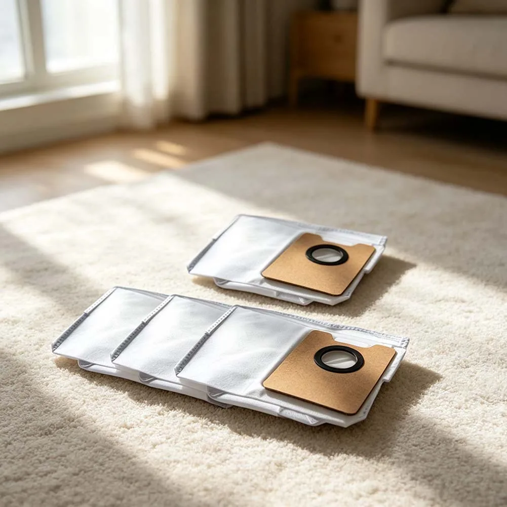Vacuum Cleaner Bags Dust Bags Home Cleaning Indoor Environment Non-woven Fabrics Sturdy Construction Large Capacity Design