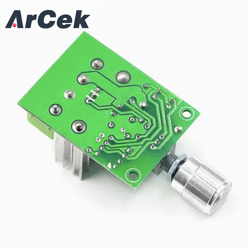 High Power PWM No-Polarity DC Motor Speed Regulator Control Module Controller Board Speed Motor Control Switch Board 6A 6V-12V