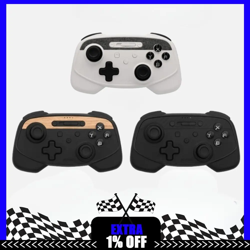 

Беспроводной геймпад Jowua Tesla Model Yxs3, беспроводной Bluetooth-геймпад, многоплатформатный ПК, геймерский контроллер, артефакт, гироскоп Gamepa