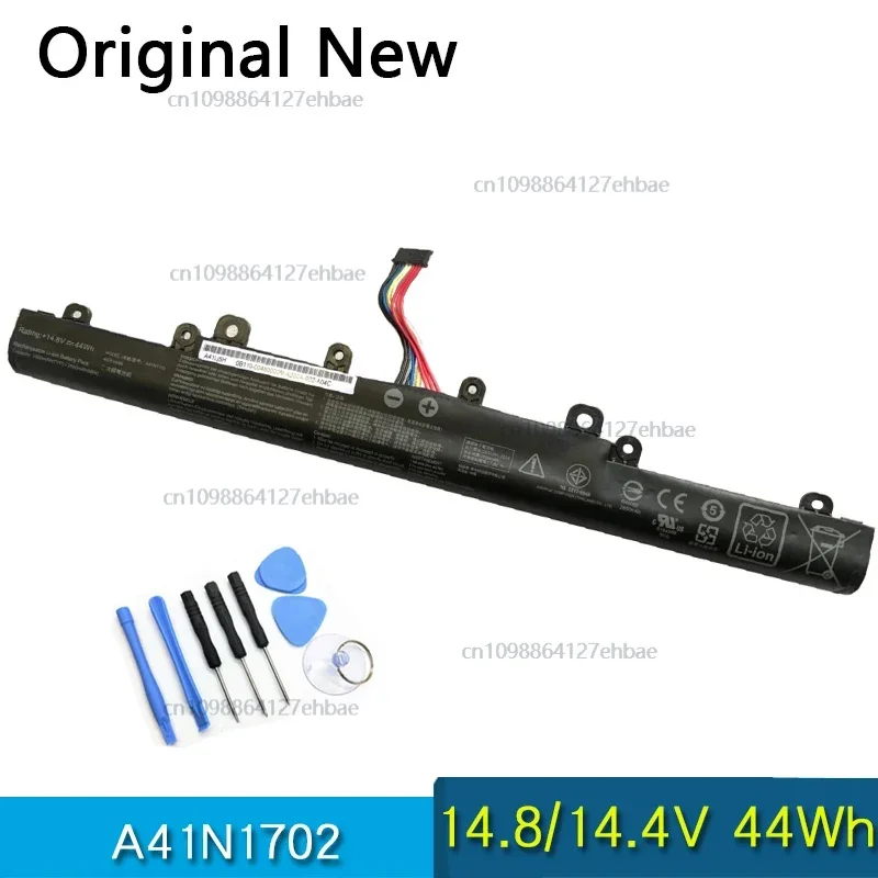 

Оригинальный аккумулятор A41N1702 для ASUS P1440 P1440UF-1A P1440UA-0031A P1440UF-FA5410T P1440UF-FA7810T PRO434 PRO434UA PX434 PX434U