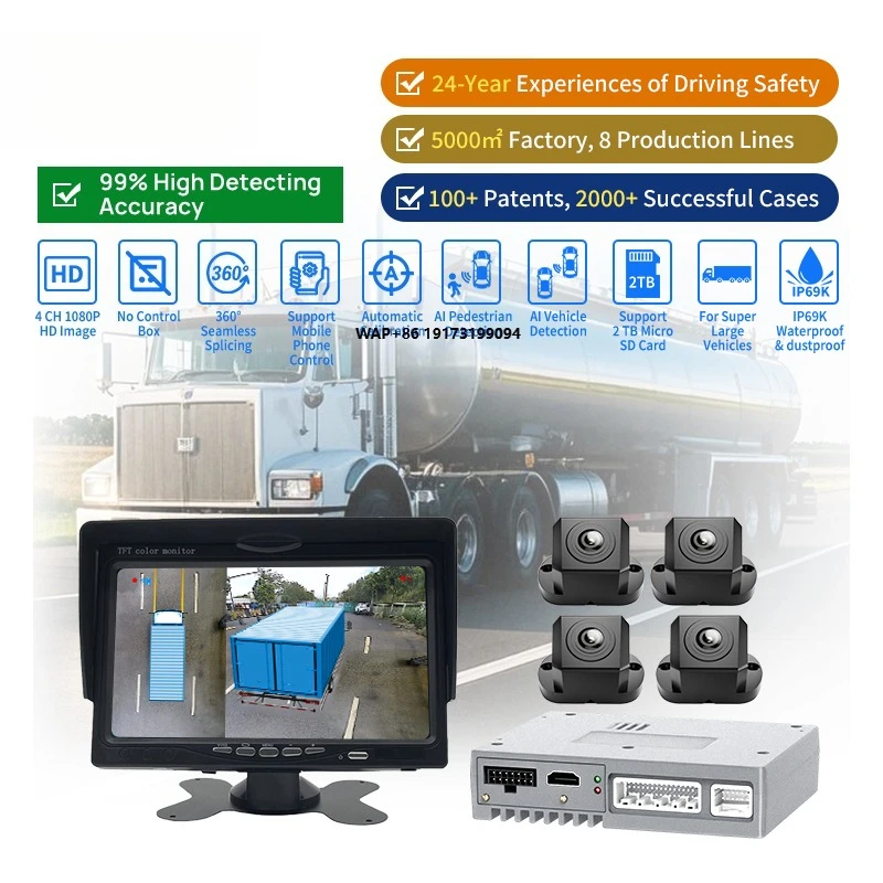 Alwaycare 4CH 1080P…