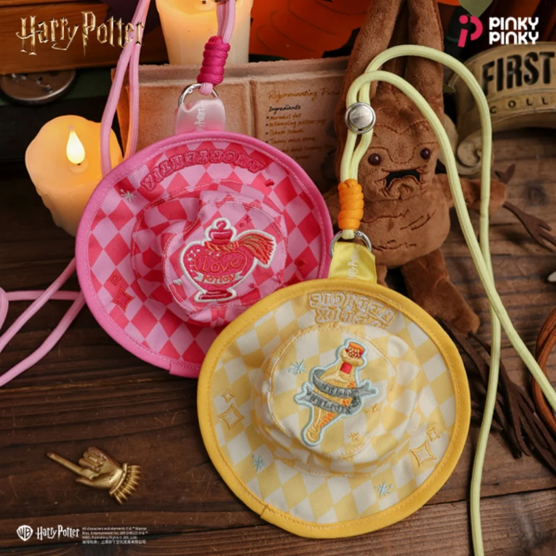 Pinky Harry Potter Bag Charm Blind Box Earphone Pouch Coin Purse Random 1Pc for Christmas Halloween Birthday Gift for Girls
