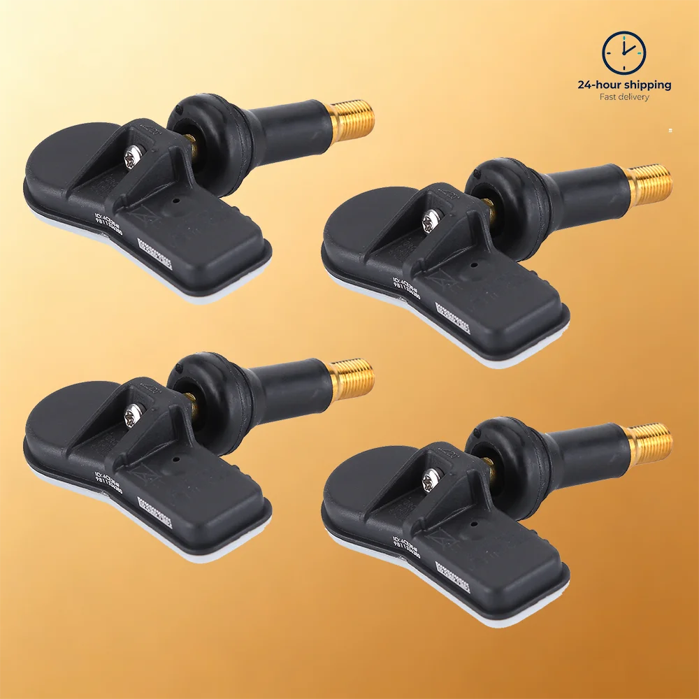 4 sensori di pressione pneumatici 9811536380 TPMS compatibili per Peugeot 207 208 308 508 Partner 07-23