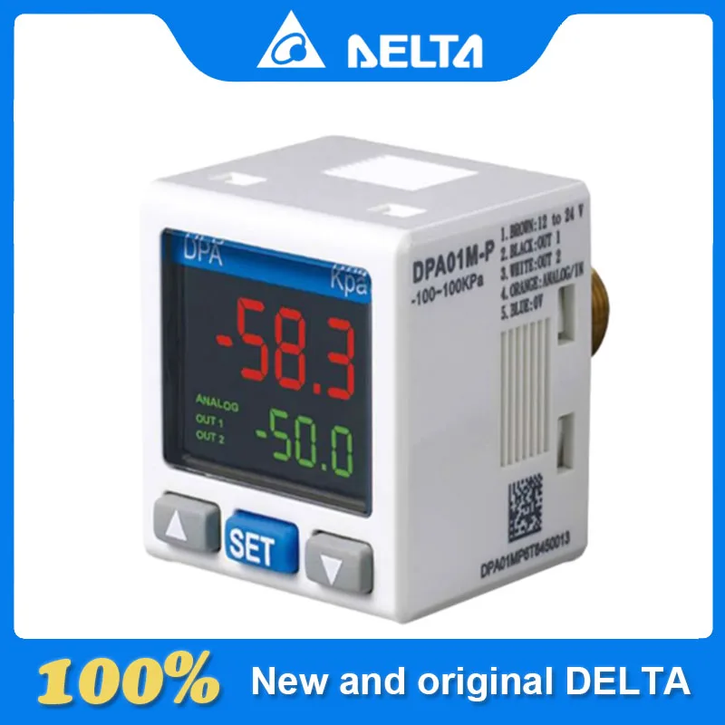 

Original Delta Digital Gauge Vacuum Pressure Gauge DPA10M-P DPA01M-P DPA10N-P DPA01N-P DPA10P-P PNP DPA01P-P PNP