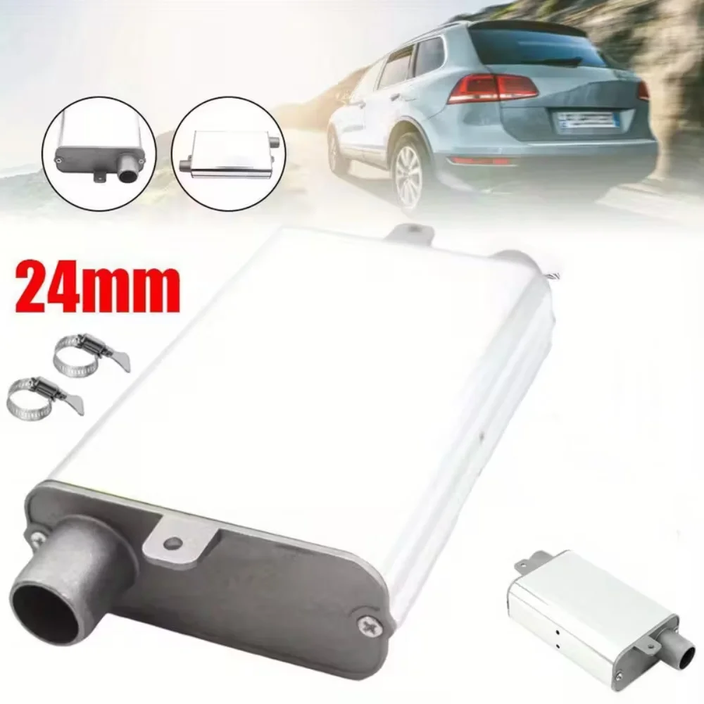 1 مجموعة سيارة ترقية 24 مللي متر خمار ماسورة العادم لسيارة الهواء الديزل سخان التوقف المملكة المتحدة نظام تسخين السيارة العادم