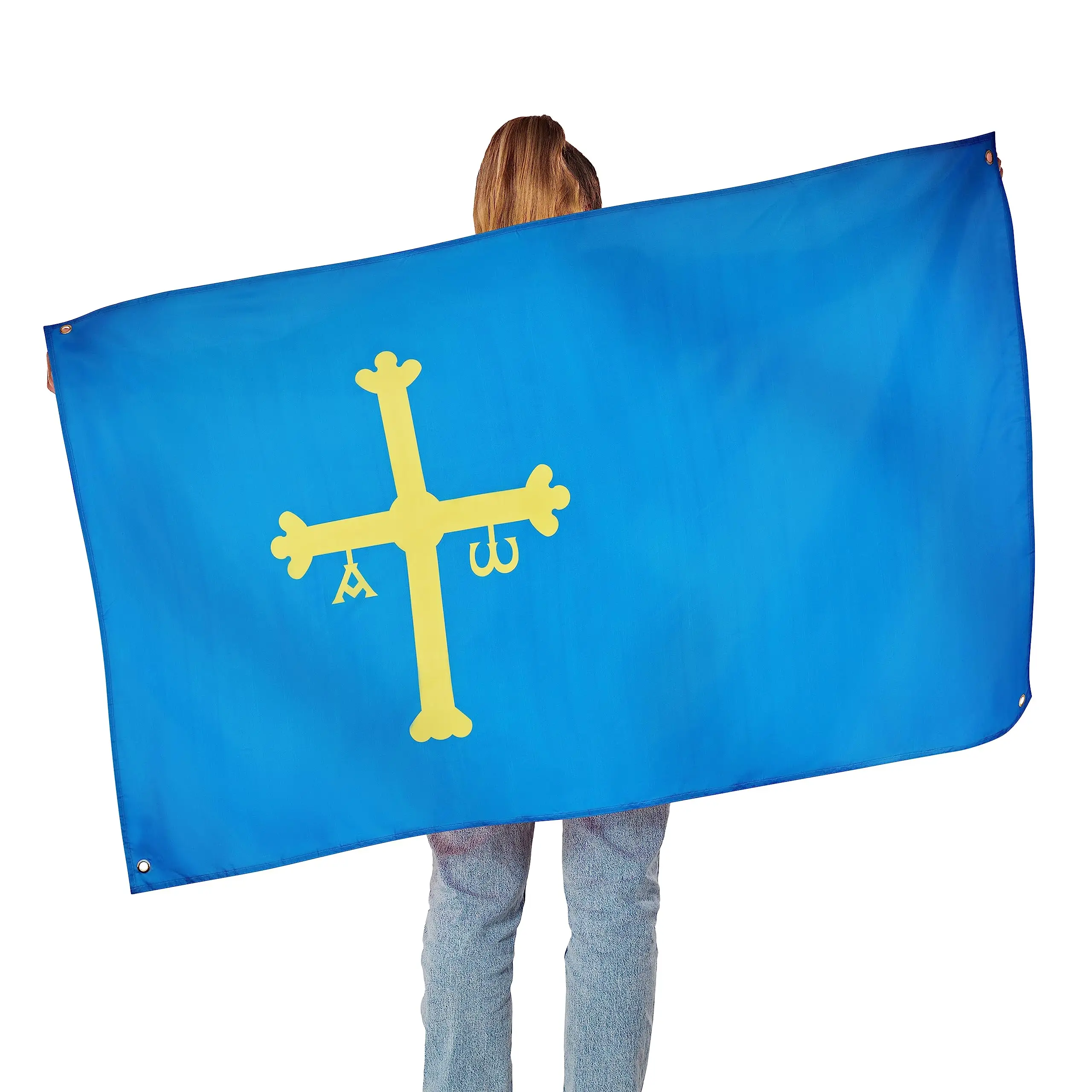 Directly Delivery 100% Polyester Bandera de Galicia Spain galicia flag