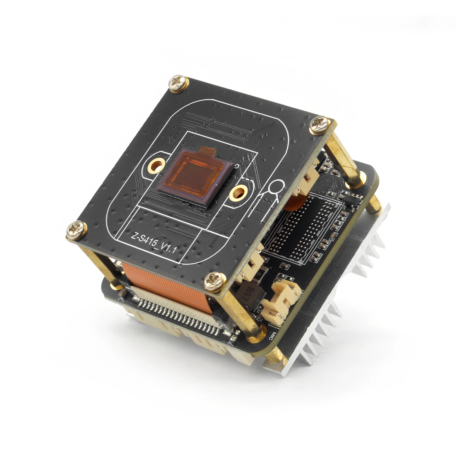 وحدة كاميرا IP للرؤية الليلية 2025 4K، 8MP 30FPS 3840*2160، مستشعر IMX415 starvis CMOS مع رقائق دينواز AI #1