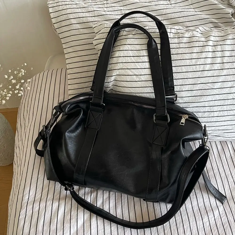 Bolsa de equipaje de viaje impermeable a la moda, bolso de lona informal de nailon de gran capacidad, bolso de viaje Simple para ir al trabajo