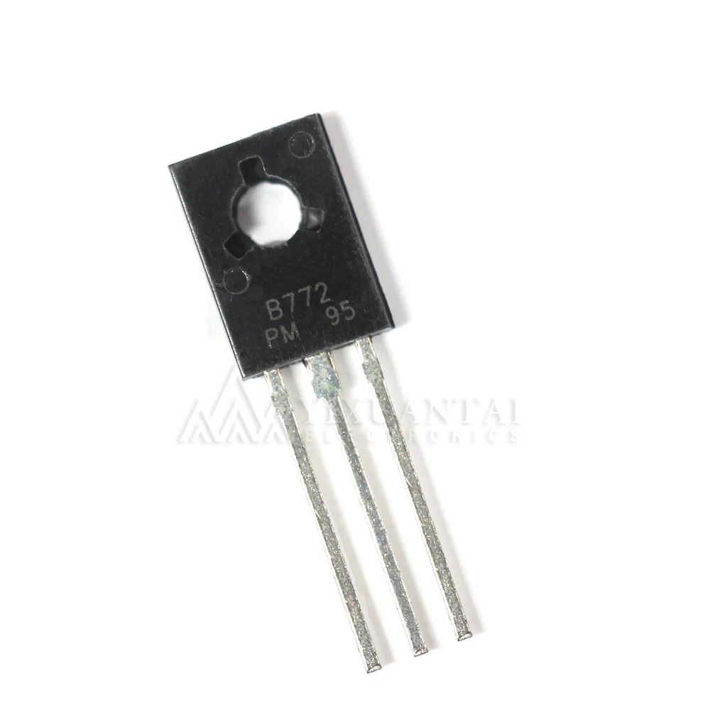 

10PCS 2SB772 B772 TRANS PNP 30V 3A TO126