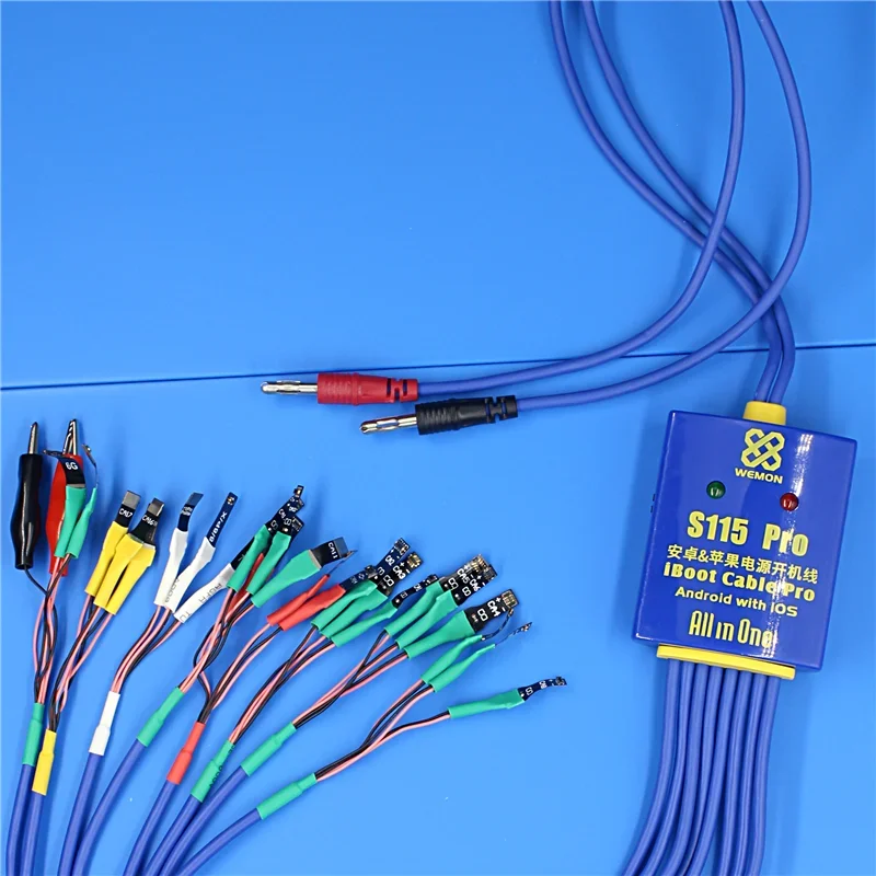 Phone Power Supply Test Cable Dedicated Power Cable For IPhone 6-11ProMax 12 13 14 15 & Android &Samsung & Xiaomi Repair Tool