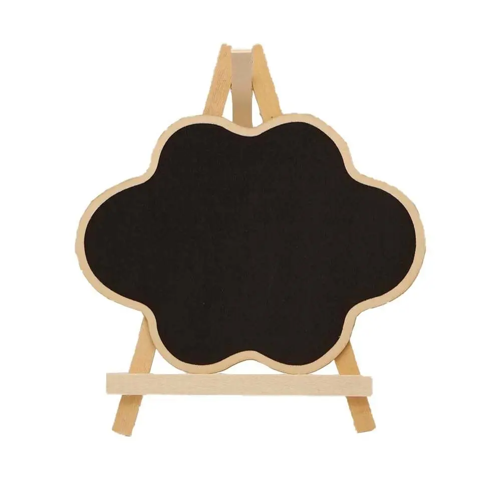 Painting Guide Board To do List Desk Display Reminder Board Mini Blackboard Chalkboard With Stand Wooden Easel