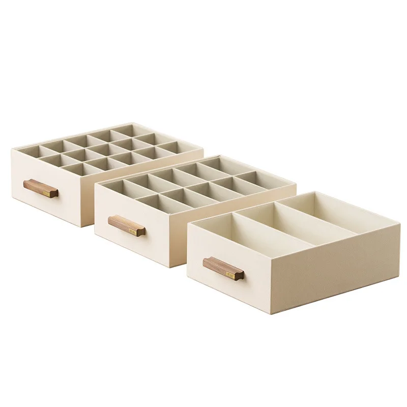 

Drawer storage box grid underwear underwear socks bra partition fabric finishing box storage box space saving