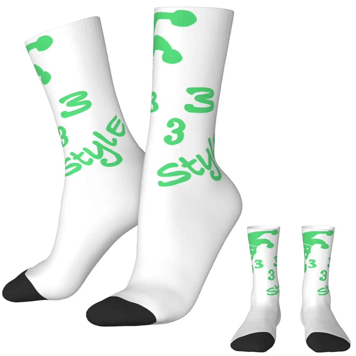 Bladee Drain Gang 333 Style Hero Of My Story Logo Socks Casual Stockings Men Comfortable Cycling Socks Custom Non-Slip Socks