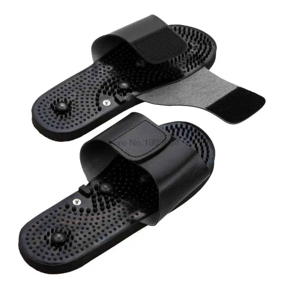 

Natural rubber Slippers Acupuncture TENS Relaxing Massager Therapy For Foot Massager Physiotherapy Muscle Massager Accessories