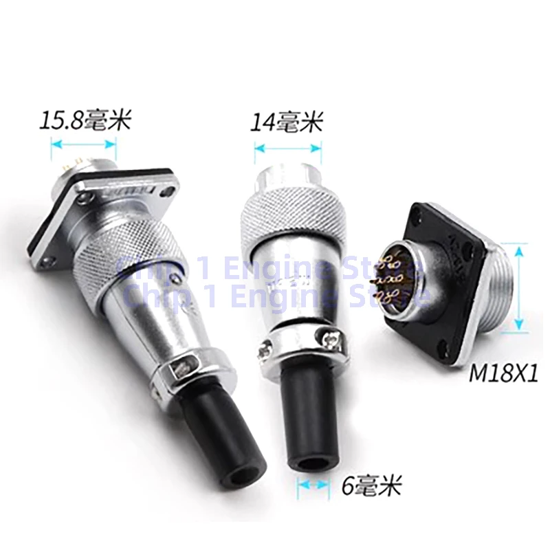 Free shipping For WEIPU WS16 Metal waterproof connector male&female plug&socket connect TQ+Z 2 3 4 5 7 9 10 pin