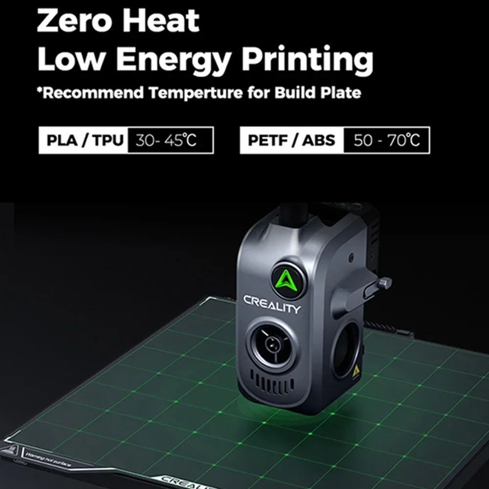 

Creality Hi 280*265 мм низкотемпературная холодная печатающая рабочая пластина с высокой адгезией двухсторонняя печатная пластина для деталей 3D-принтера