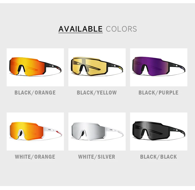 KAROS Extreme Fashion Sportbrille UV400 MTB Radfahren Fahren stoßfest Unisex mit Box – Detail 9