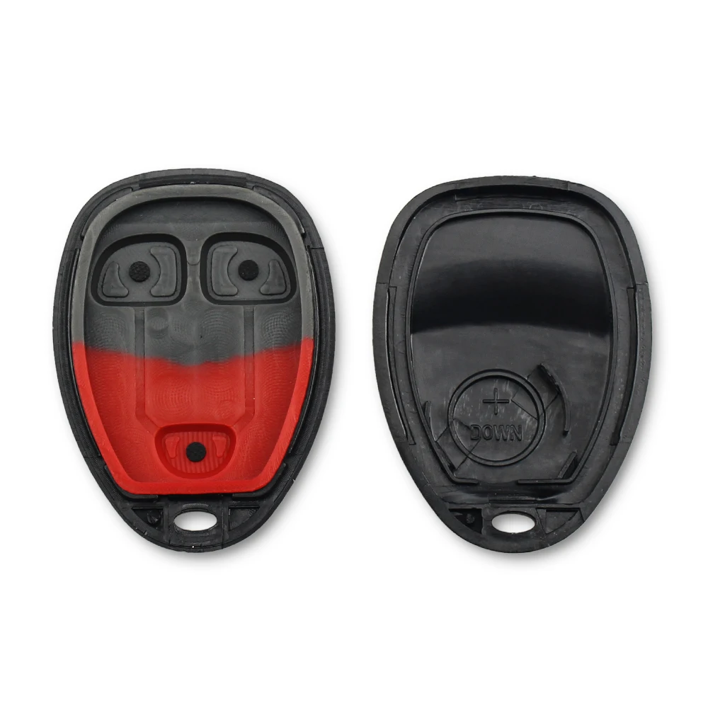 KEYYOU portachiavi portachiavi senza chiave con ingresso remoto per GM per Buick per Chevrolet 3 pulsanti