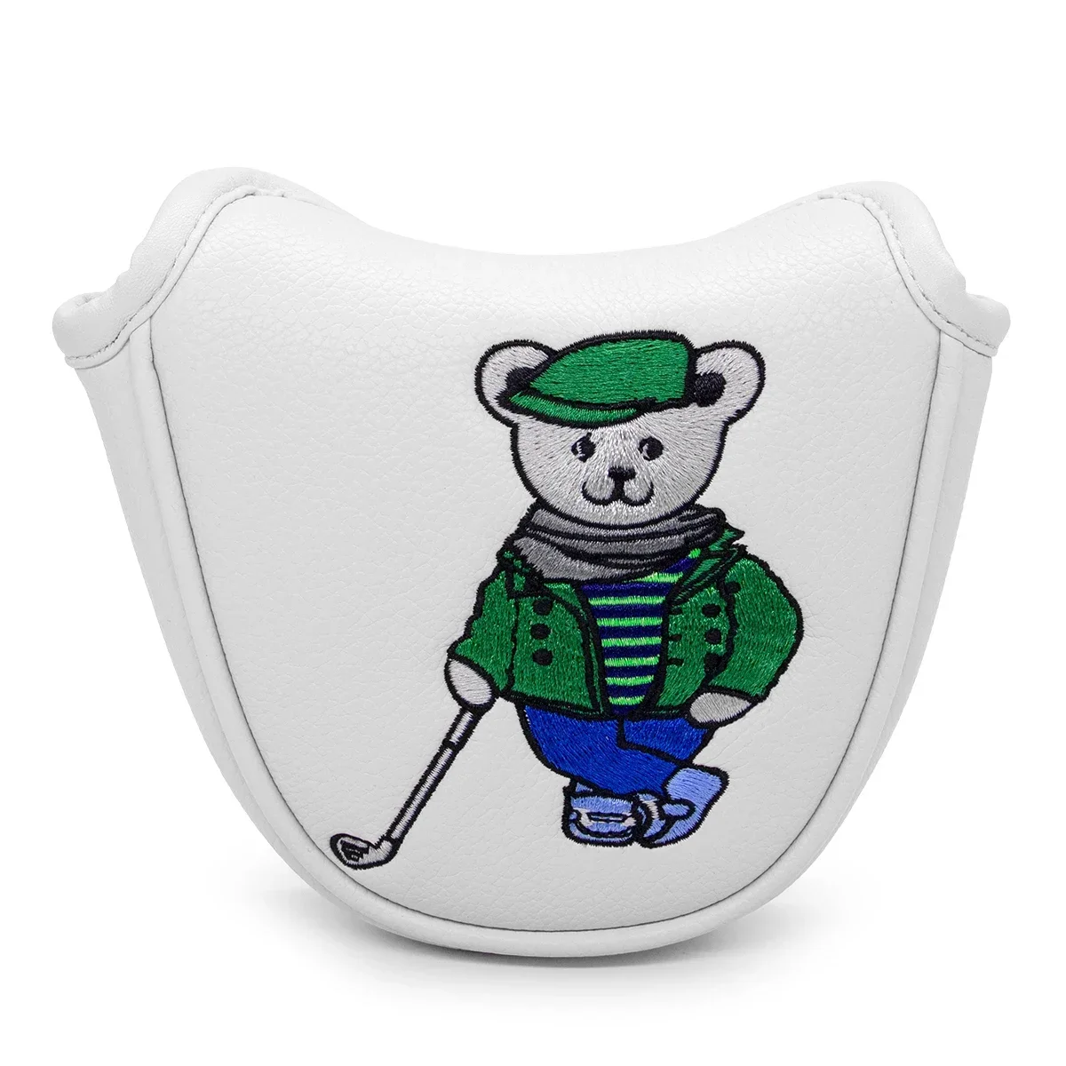 ​Mr. Bear Covers Golf mallet putter headcover golf Club Head accessories cover bear for Taylormade Odyssey Scotty Cameron Ping