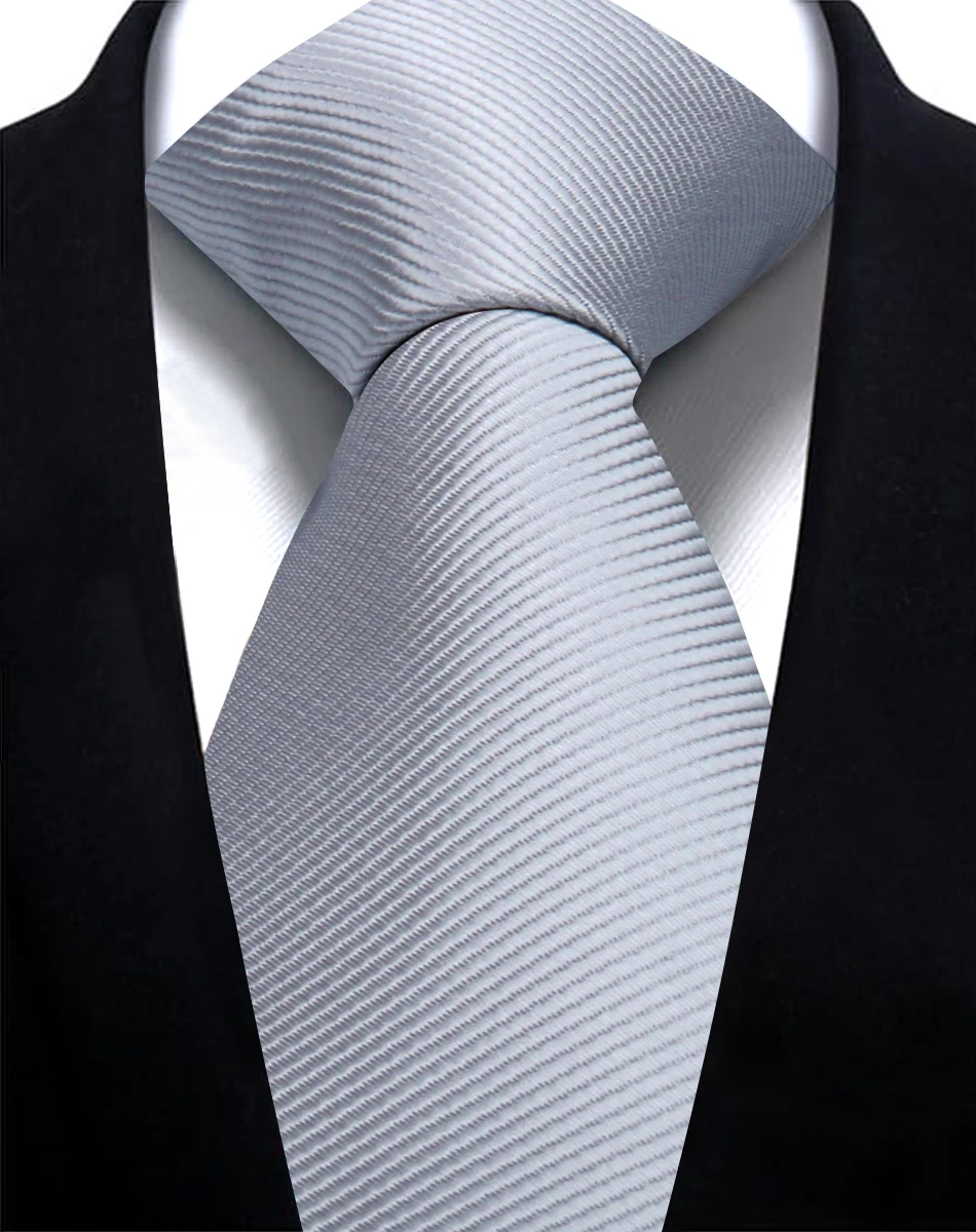 الصلبة التعادل 7.5 سنتيمتر ربطة العنق للرجال موضة العلاقات الزفاف سليم أزرق رمادي الكلاسيكية ربطات العنق رجال الأعمال الجاكار المنسوجة الكلاسيكية Gravats