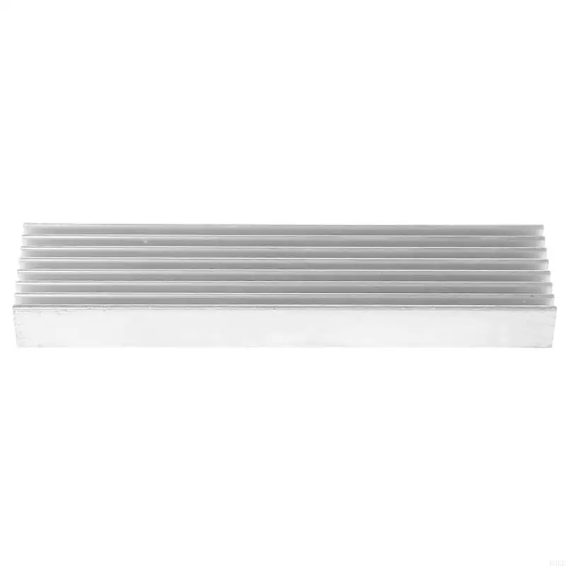 920L 1PC 100x25x10mm Aluminum Heatsink Radiator DIY  For Electronics IC Chip LED Power Transistor Silver