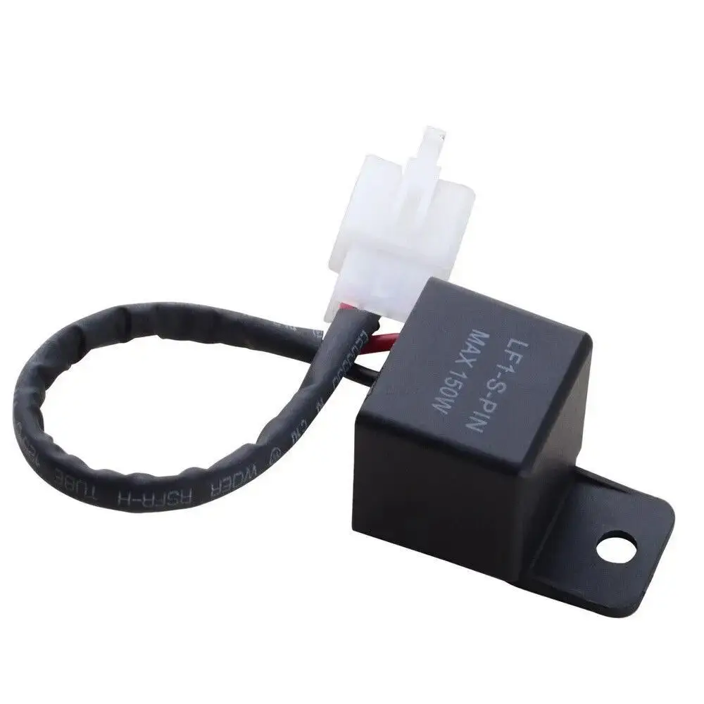 Plastic Motorcycle Switch Black Adjustable Relay LED Turn Signal Indicator for Yamaha R1 R6 FZ1 FZ6 FZ8 MT07 MT09 Motorcycle