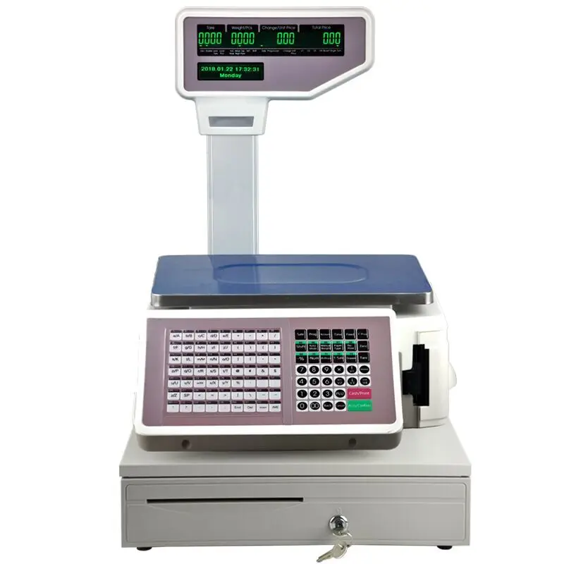 New TM-A 2017 retailer scales label printing scales TMA updated model TM-A weighing scale