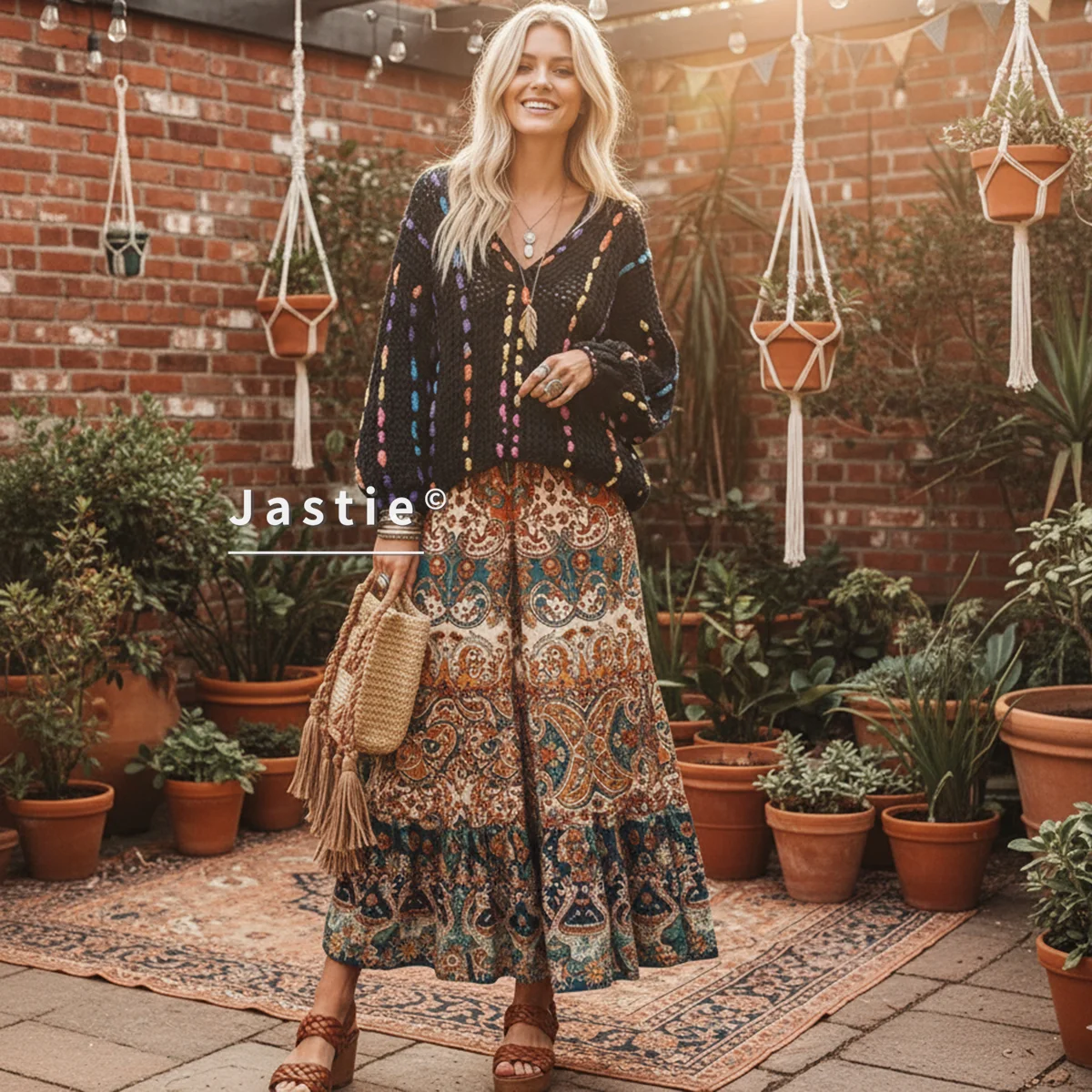 

Осень/зима 2026, красочный полосатый свитер с v-образным вырезом, массивный вязаный свитер, топ, свободный крой, с длинными рукавами, утепленные вязаные пуловеры, топы