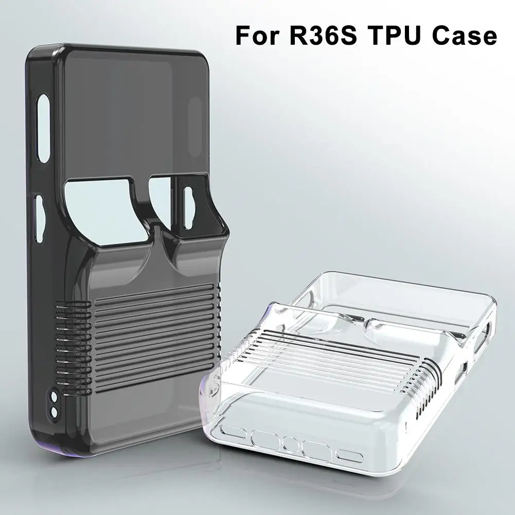 Custodia protettiva per console di gioco portatile per R36S Custodia protettiva in silicone Scatola di immagazzinaggio antigraffio Custodia in silicone lavabile per R36S