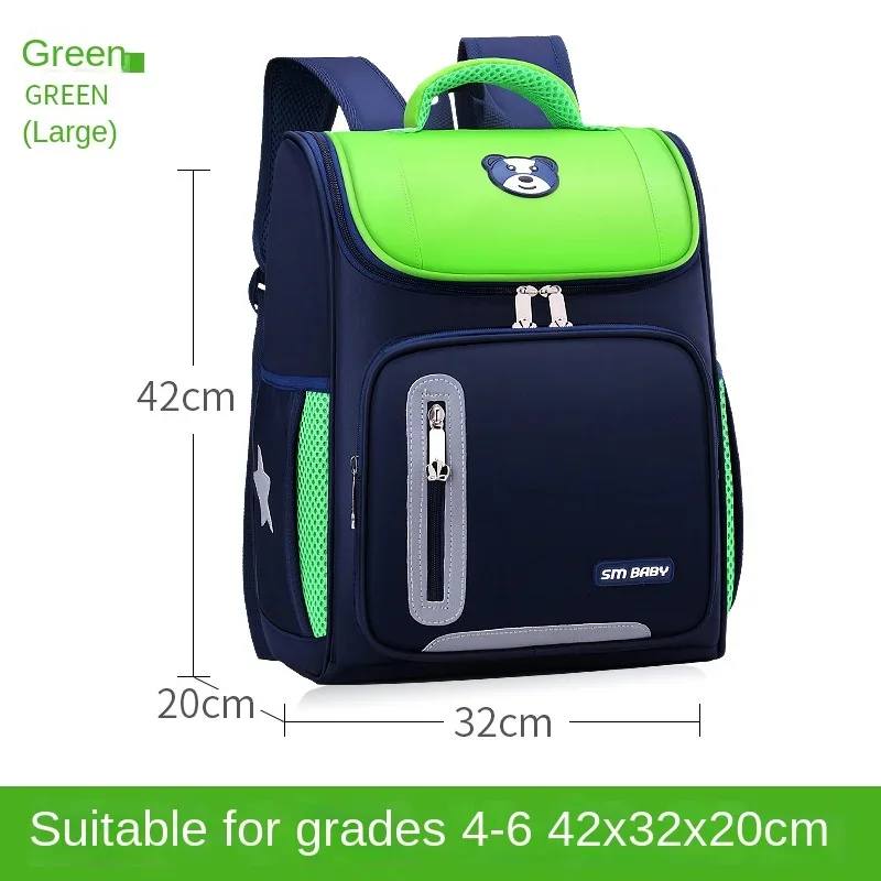 Children Backpack Primary School Student Schoolbag Spine Protection Load Reduction Boy Girl Large Capacity Kid Shoulder Bag New