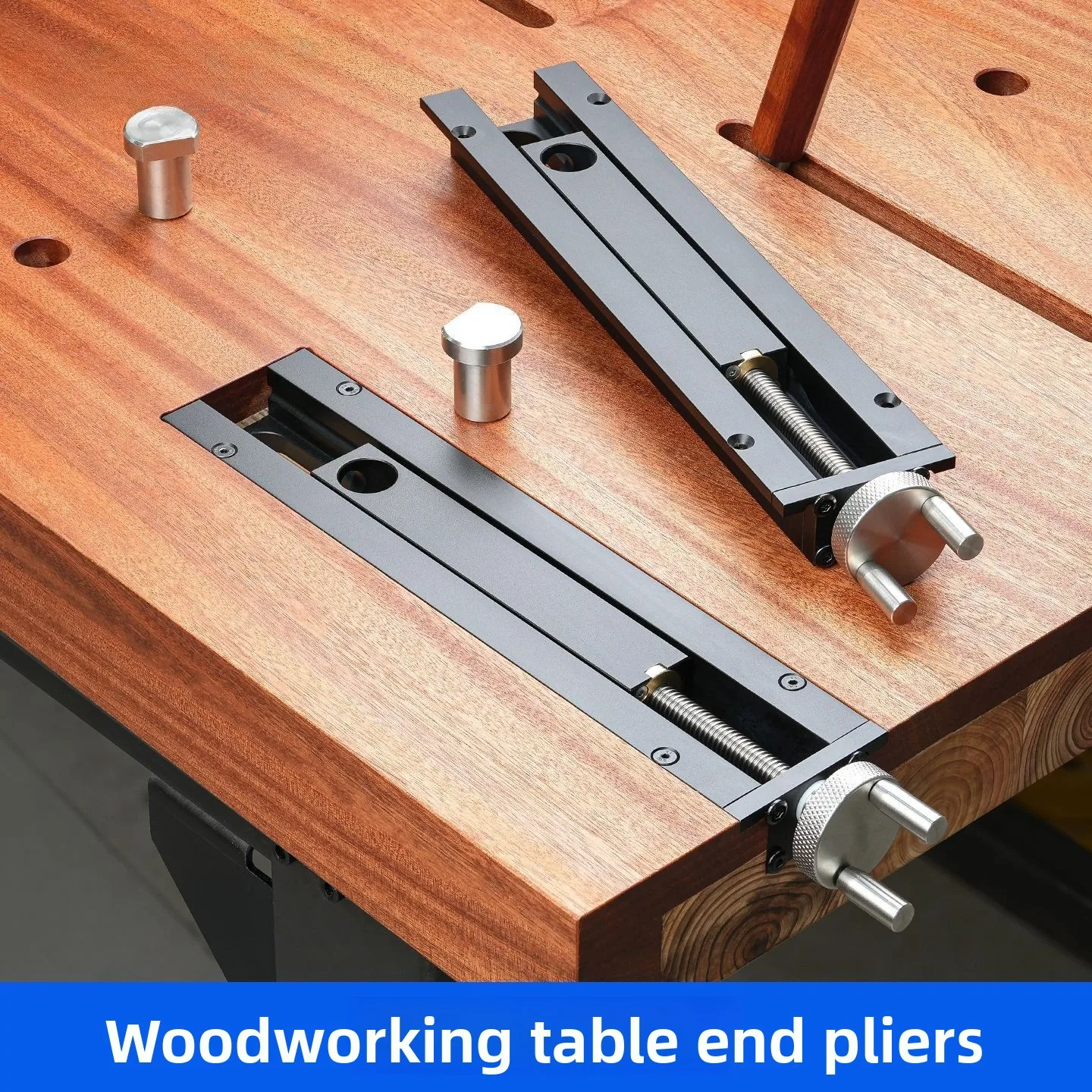 Woodworking table tail pliers fast-moving inertia vice clamp DIY desktop clamp clamper fixed  handwheel