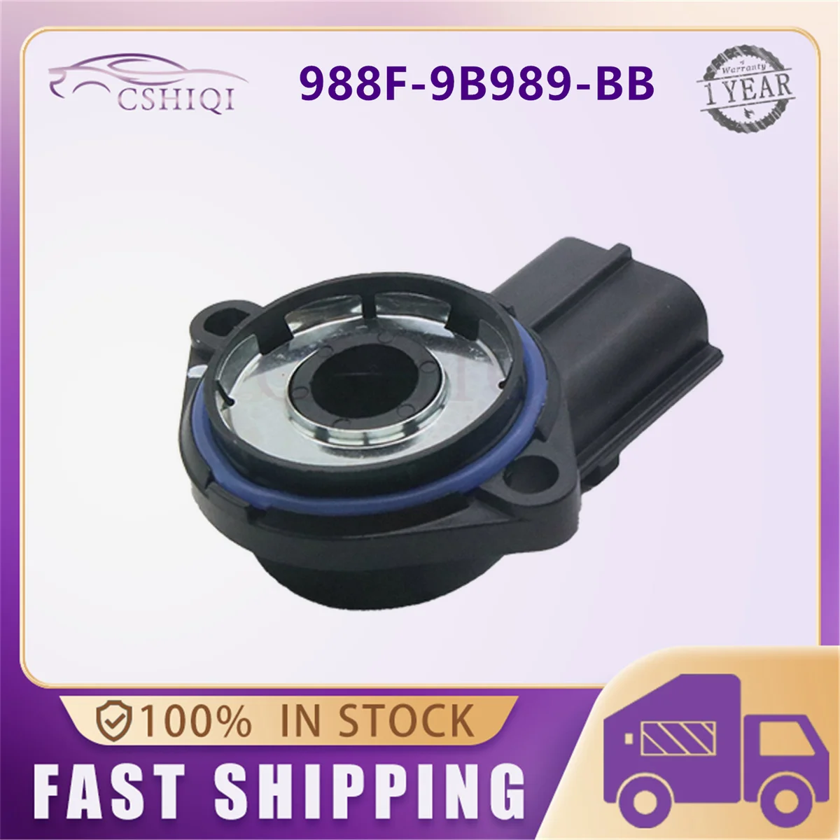988F-9B989-BB Throttle Position Sensor For Ford Courier Cougar C-Max Fiesta Focus KA Maverick Mondeo Puma Street Tourneo Transit