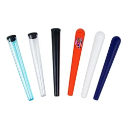 5Pcs King Size Plastic Cigarette Storage Tube 118mm Waterproof Airtight Smell Proof Solid Storage Seal Container