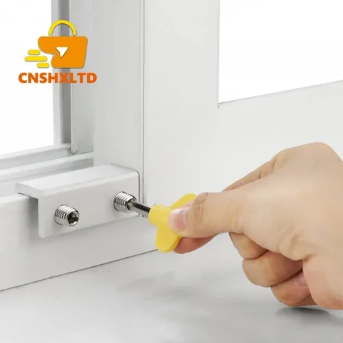 Cerradura de ventana deslizante para niños, cierre de aleación de aluminio de 1/2/4/8 piezas, cierre de seguridad, hebilla de fijación