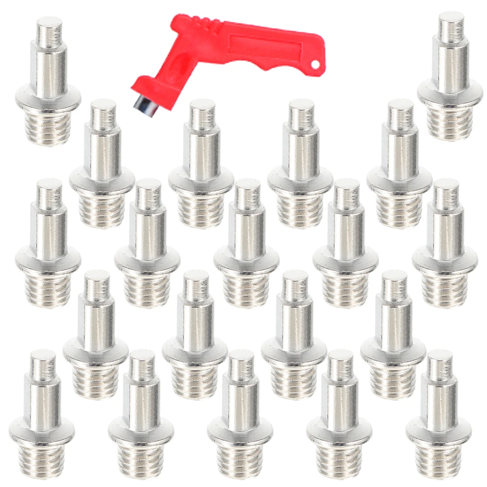 

1 set Jump Spikes Replacement Track Nails Steel Golf Shoe Spikes for Any Women's Shoes Hiking Long Jump Running Training