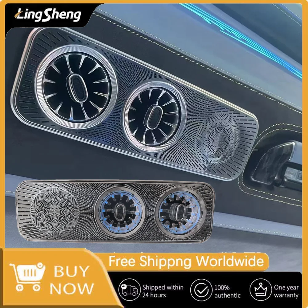 

Interior Roof LED Air Conditioning Turbo Vent AC Outlet Trim for Mercedes Benz V Class, EQV,Vito,Viano,Valente,Metris-W447,2 V50